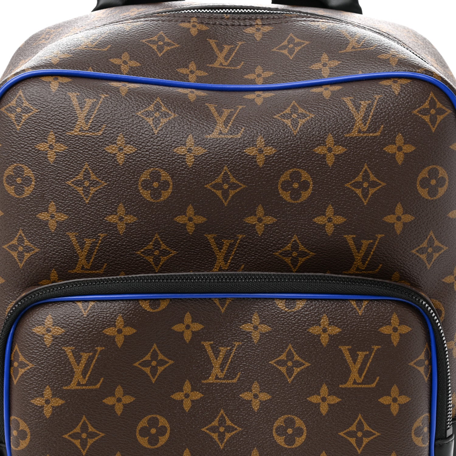 Louis Vuitton Monogram Macassar Dean Backpack Blue 7 of 9