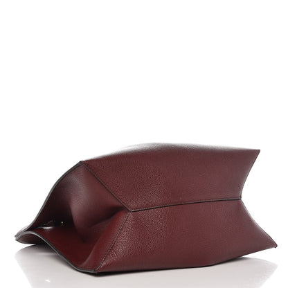 Mulberry Grained Calfskin Small Tyndale Bucket Bag Burgundy 4 of 8