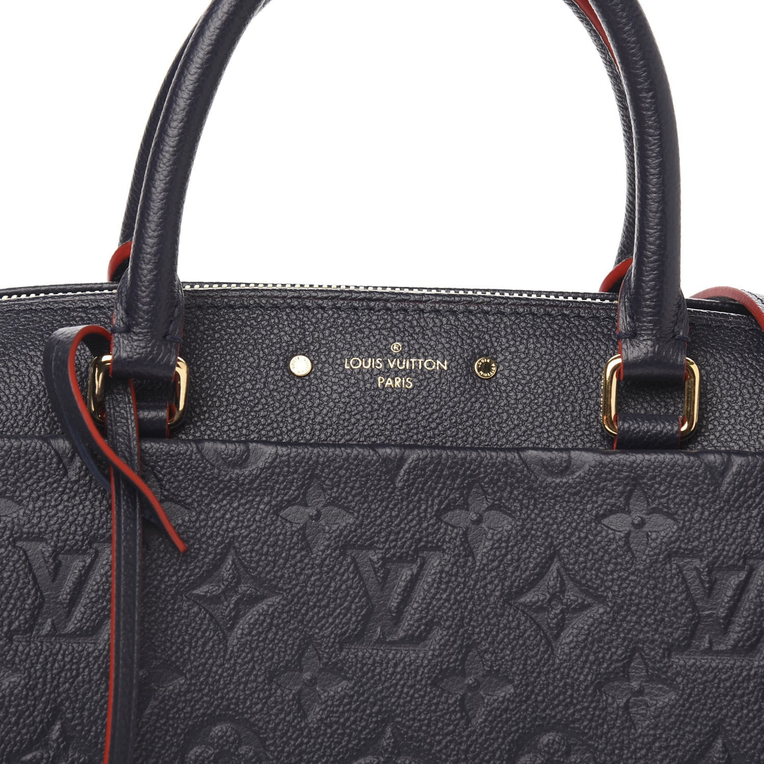 Louis Vuitton Empreinte Speedy Bandouliere 25 NM Marine Rouge 9 of 10