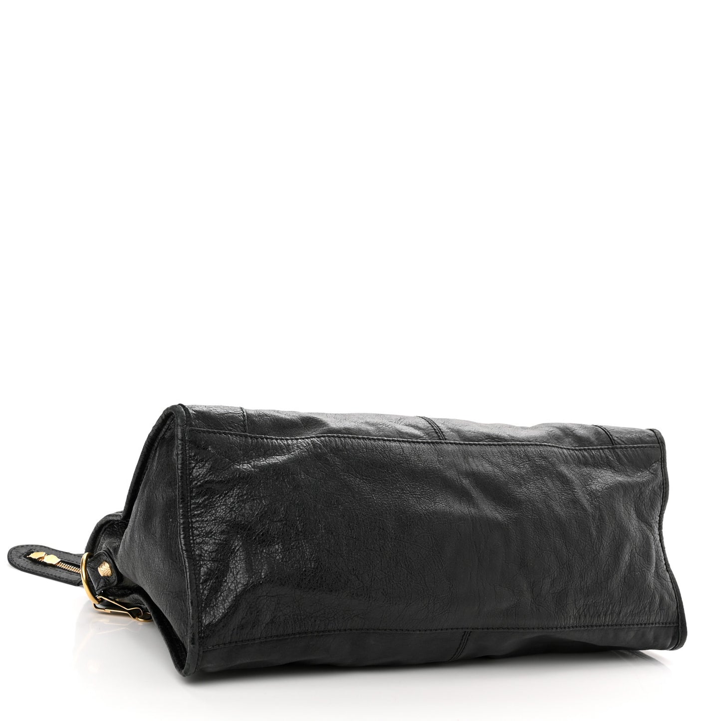 Agneau Giant 12 Gold Hardware Part Time Black