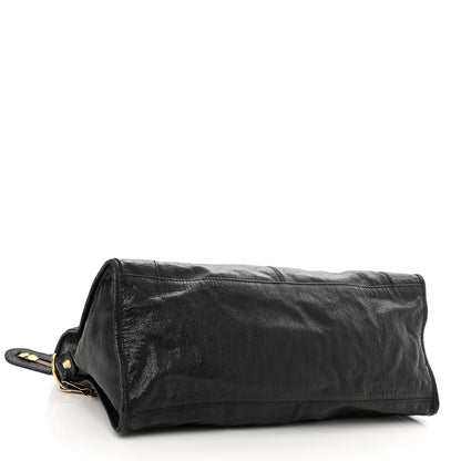 Balenciaga Agneau Giant 12 Gold Hardware Part Time Black 4 of 14