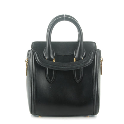 Alexander McQueen Calfskin Mini Heroine Black 1 of 8