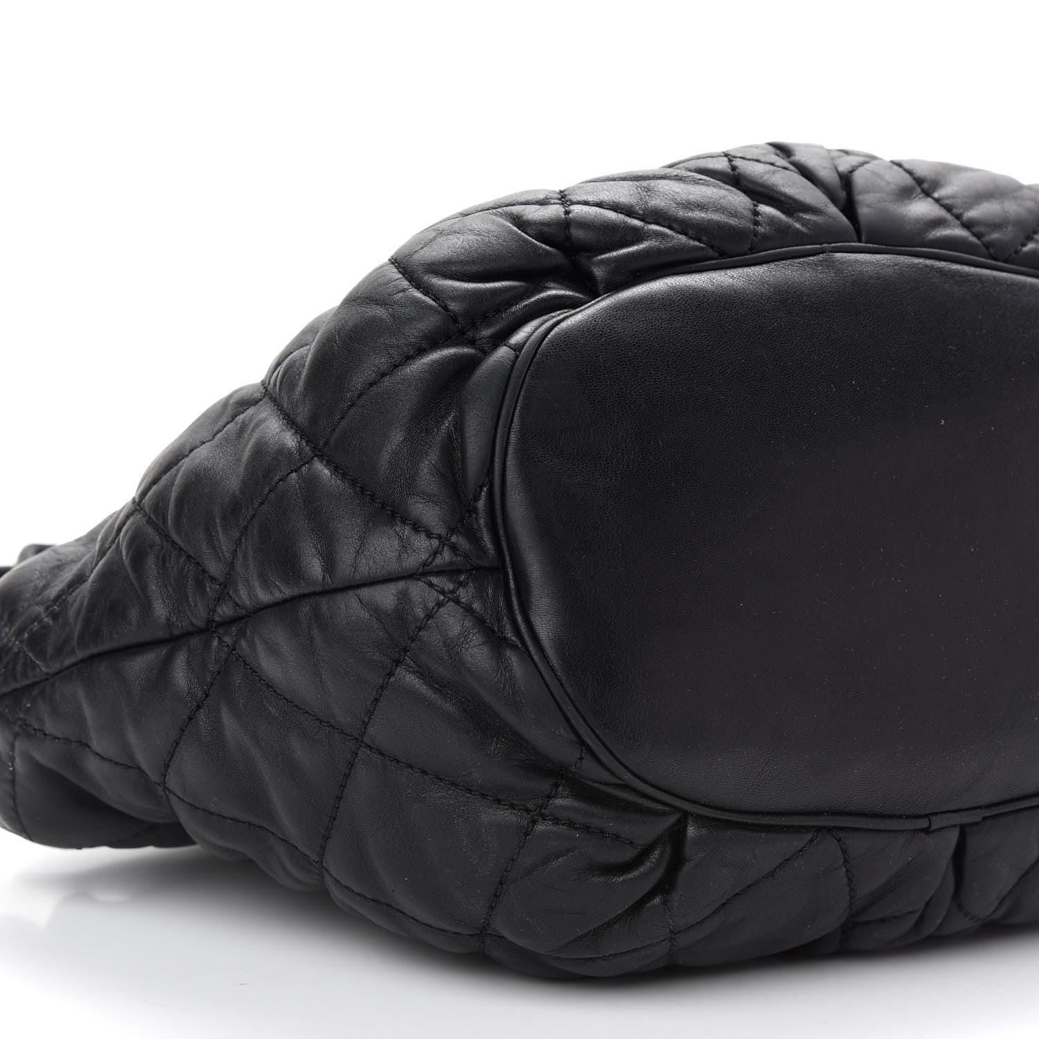 Chanel Lambskin Cloudy Bundle Tote Black 4 of 8