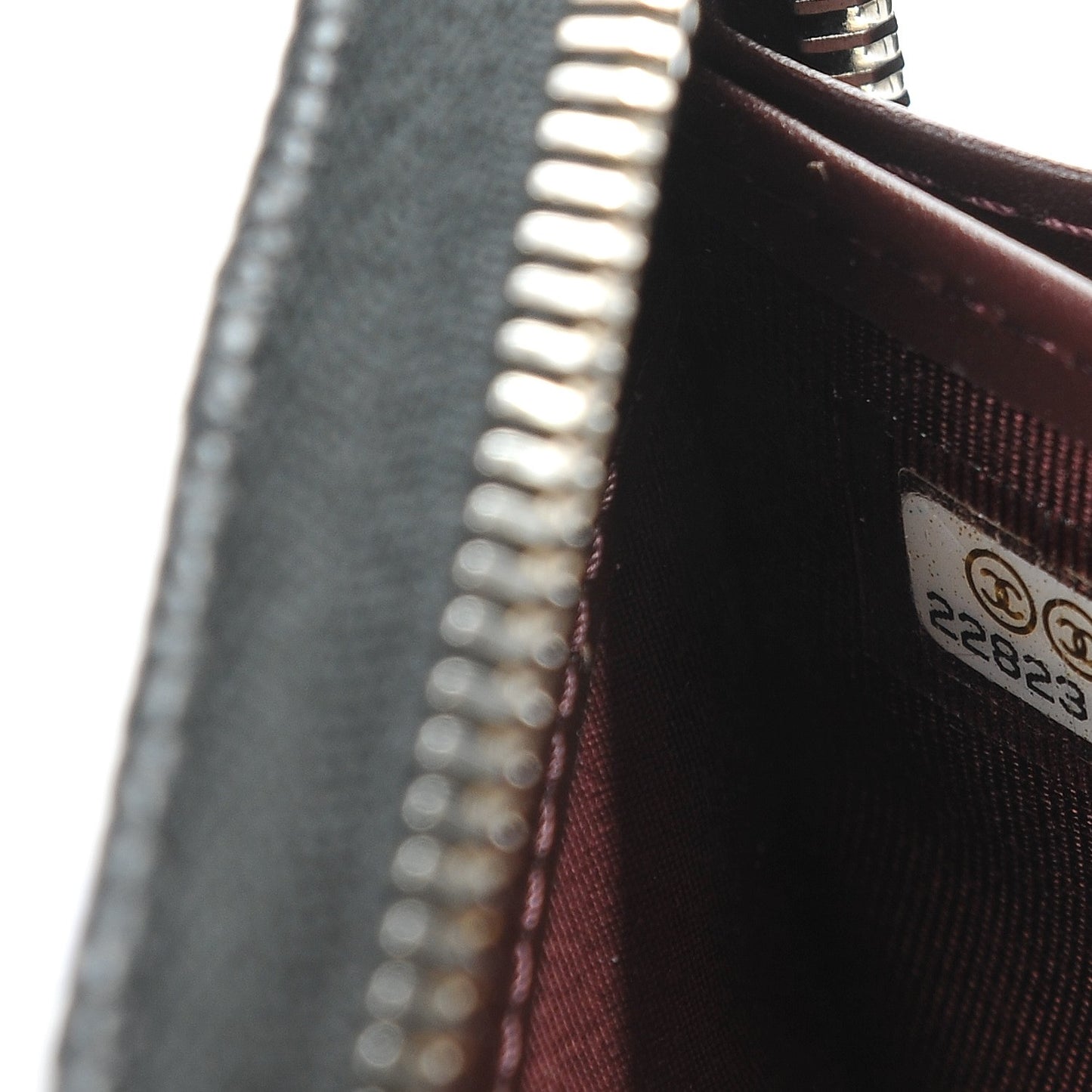 Caviar Quilted Large Gusset Zip Around Wallet Black