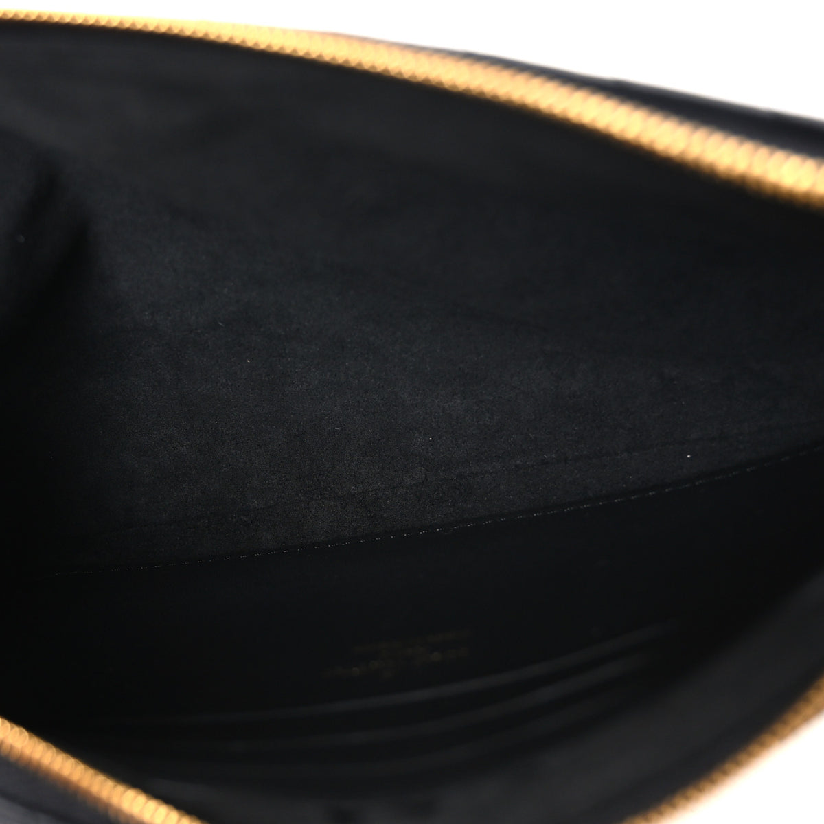 Louis Vuitton Calfskin New Wave Zipped Pochette Black 5 of 7
