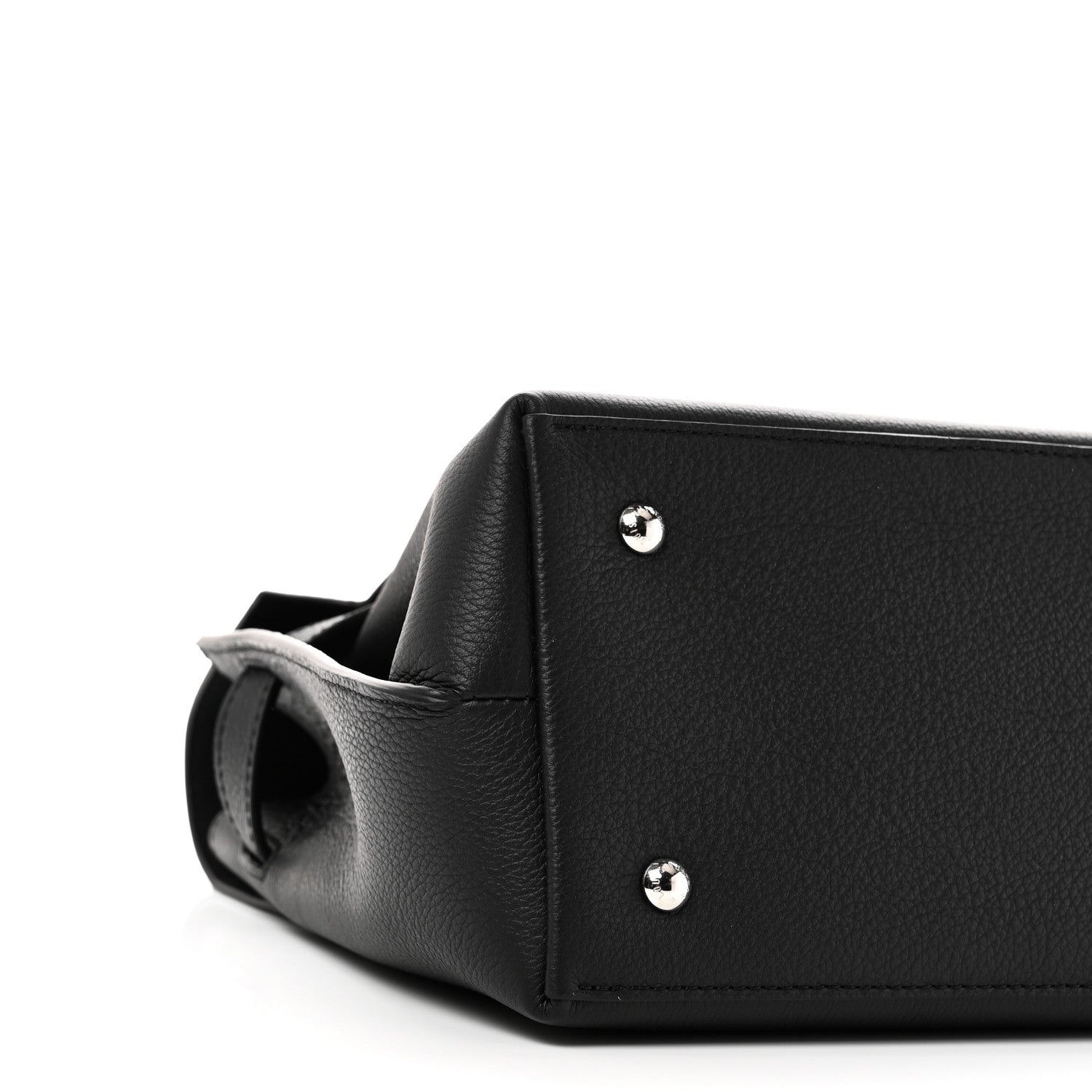 Louis Vuitton Soft Calfskin Lockme Ever MM Black 8 of 9