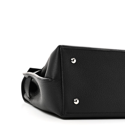 Louis Vuitton Soft Calfskin Lockme Ever MM Black 8 of 9