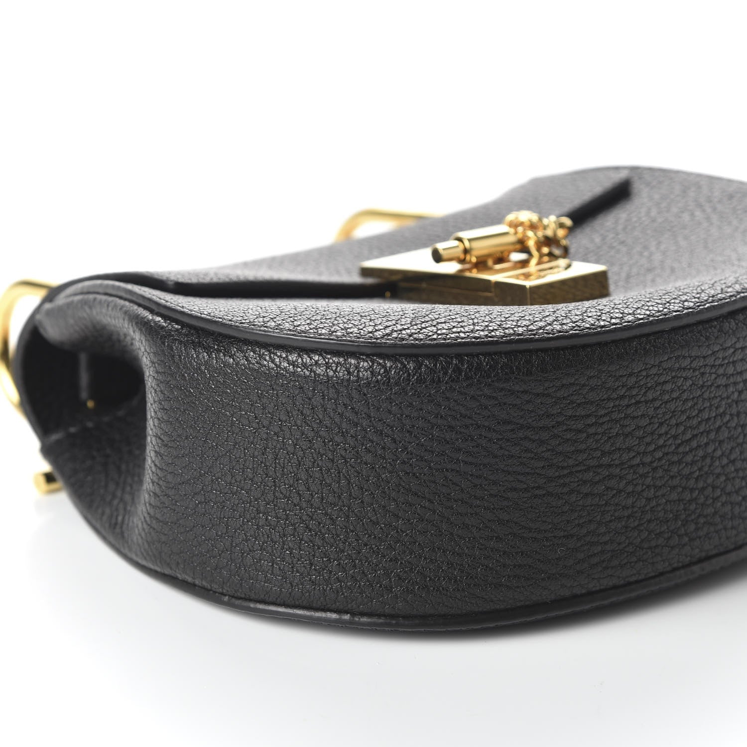 Chloe Grained Lambskin Mini Drew Shoulder Bag Black 6 of 11