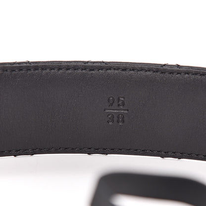 Chanel Lambskin Quilted CC Chain Belt 95 38 Black 5 of 8