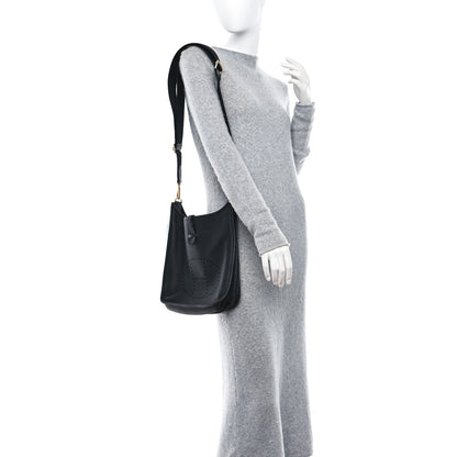 Hermes Taurillon Clemence Evelyne III PM Black 2 of 10
