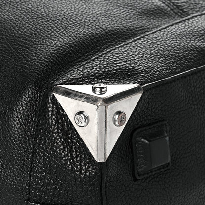 Alexander Wang Pebbled Calfskin Large Emile Black Silver Hardware 10 of 26