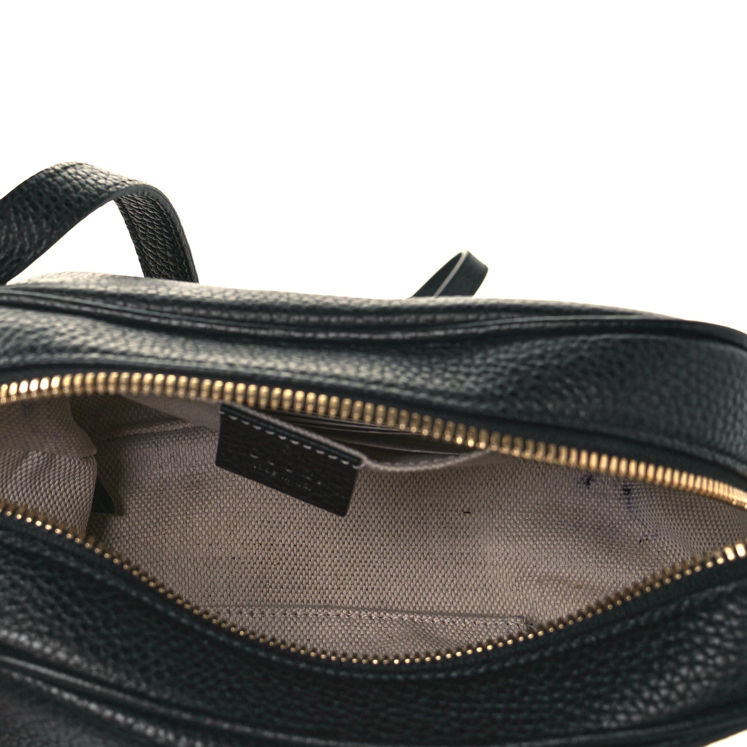 Gucci Pebbled Calfskin Small Soho Disco Bag Black 5 of 13