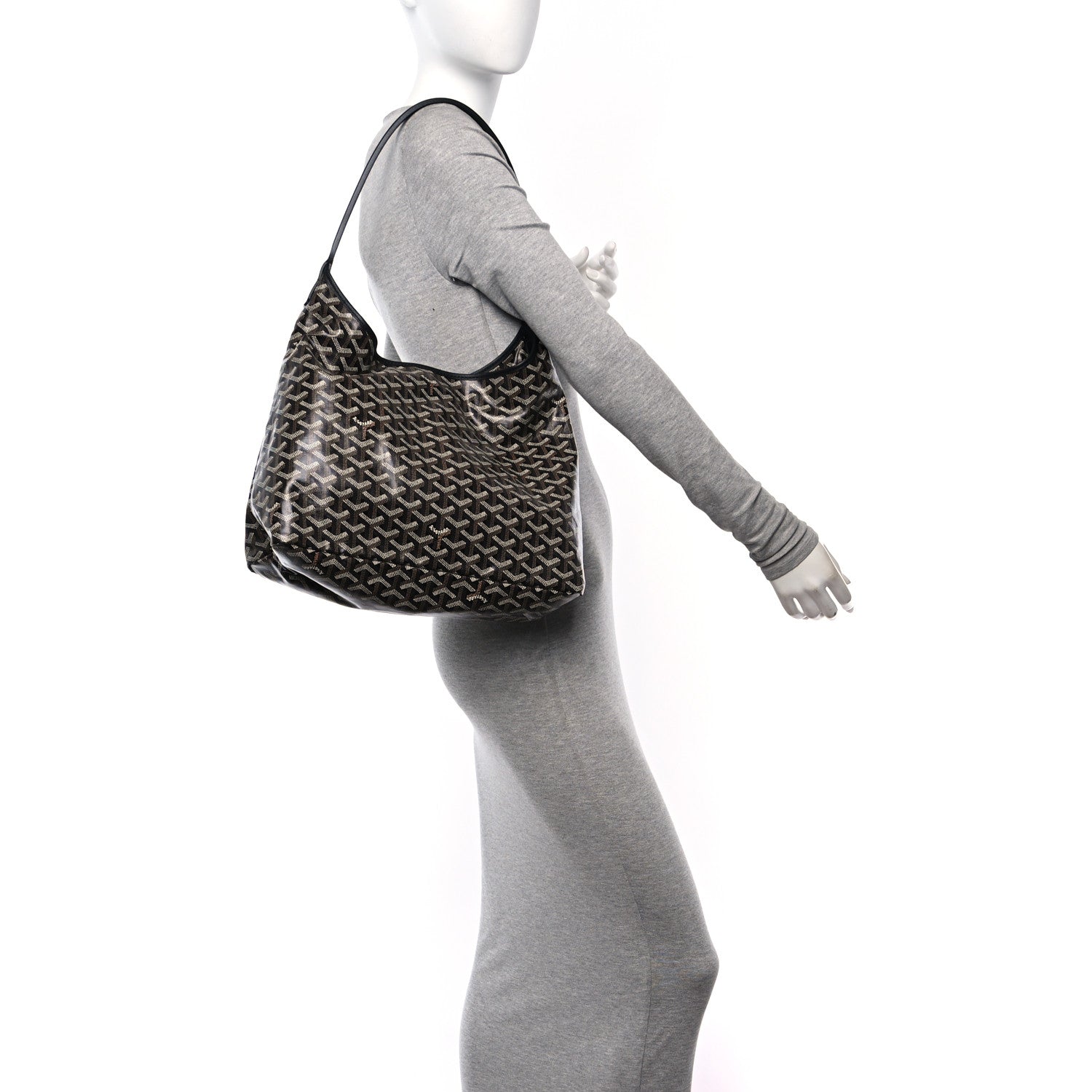 Goyard Goyardine Boheme Hobo Black 2 of 10
