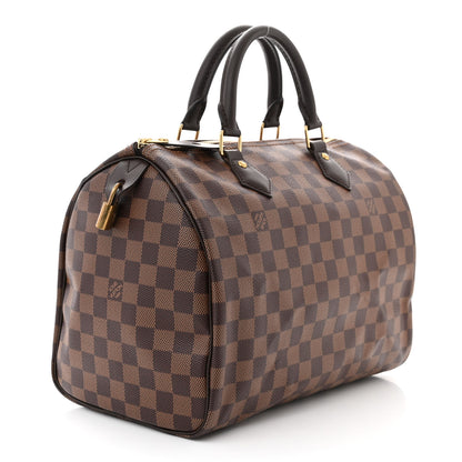 Louis Vuitton Damier Ebene Speedy 30 3 of 11
