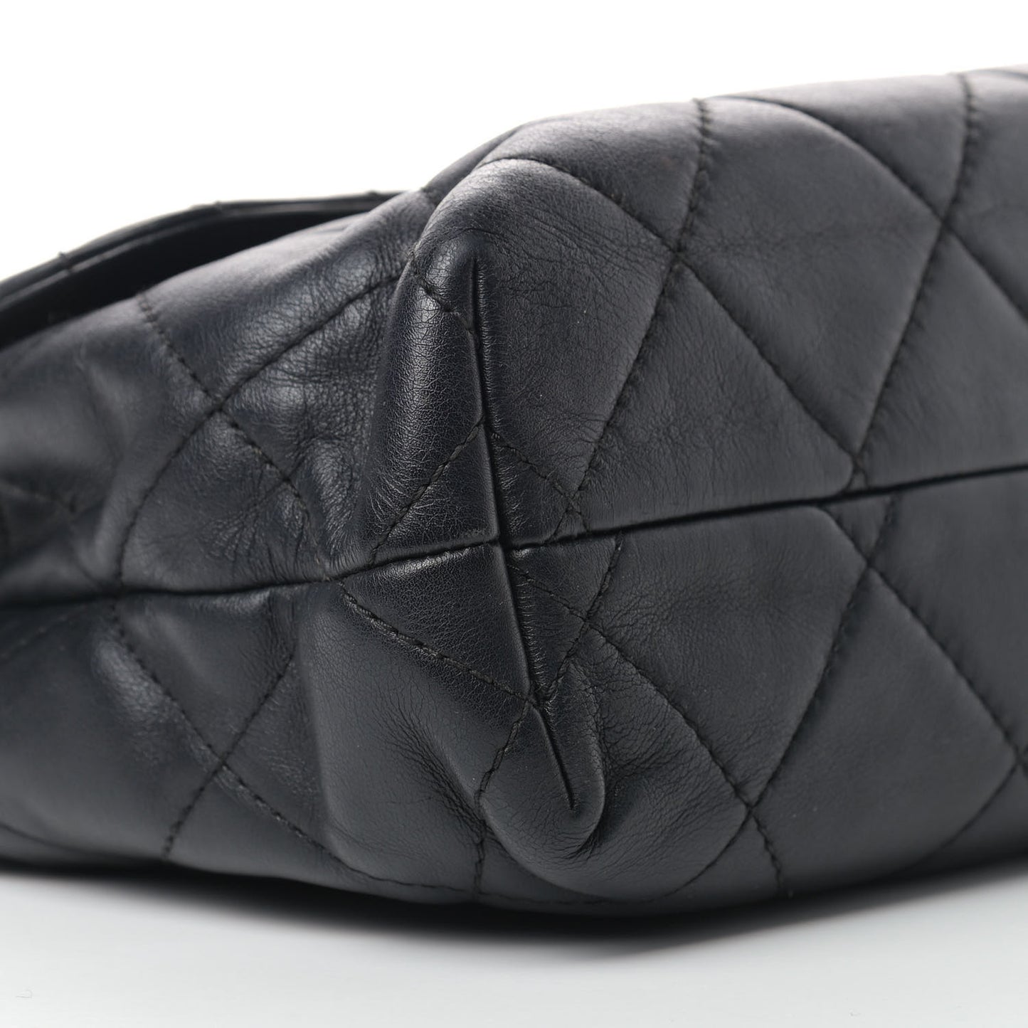 Calfskin Quilted In The Business Flap Bag Black