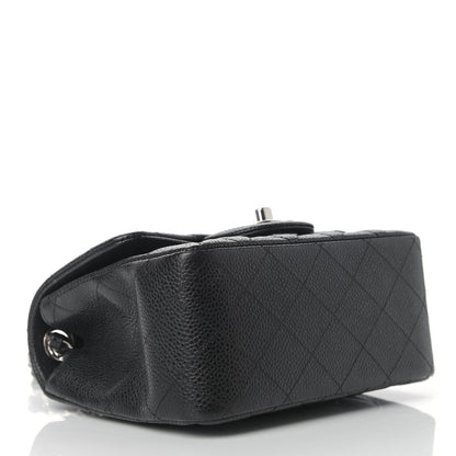 Chanel Caviar Quilted Mini Square Flap Black 4 of 9