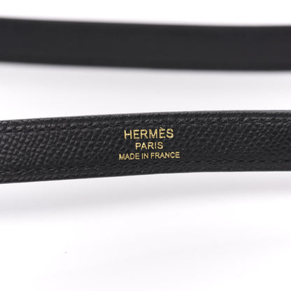 Hermes Epsom Kelly Sellier 25 Black 15 of 27