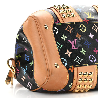 Louis Vuitton Monogram Multicolor Courtney MM Black 8 of 11