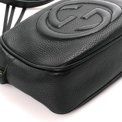Gucci Pebbled Calfskin Small Soho Disco Bag Black 10 of 12