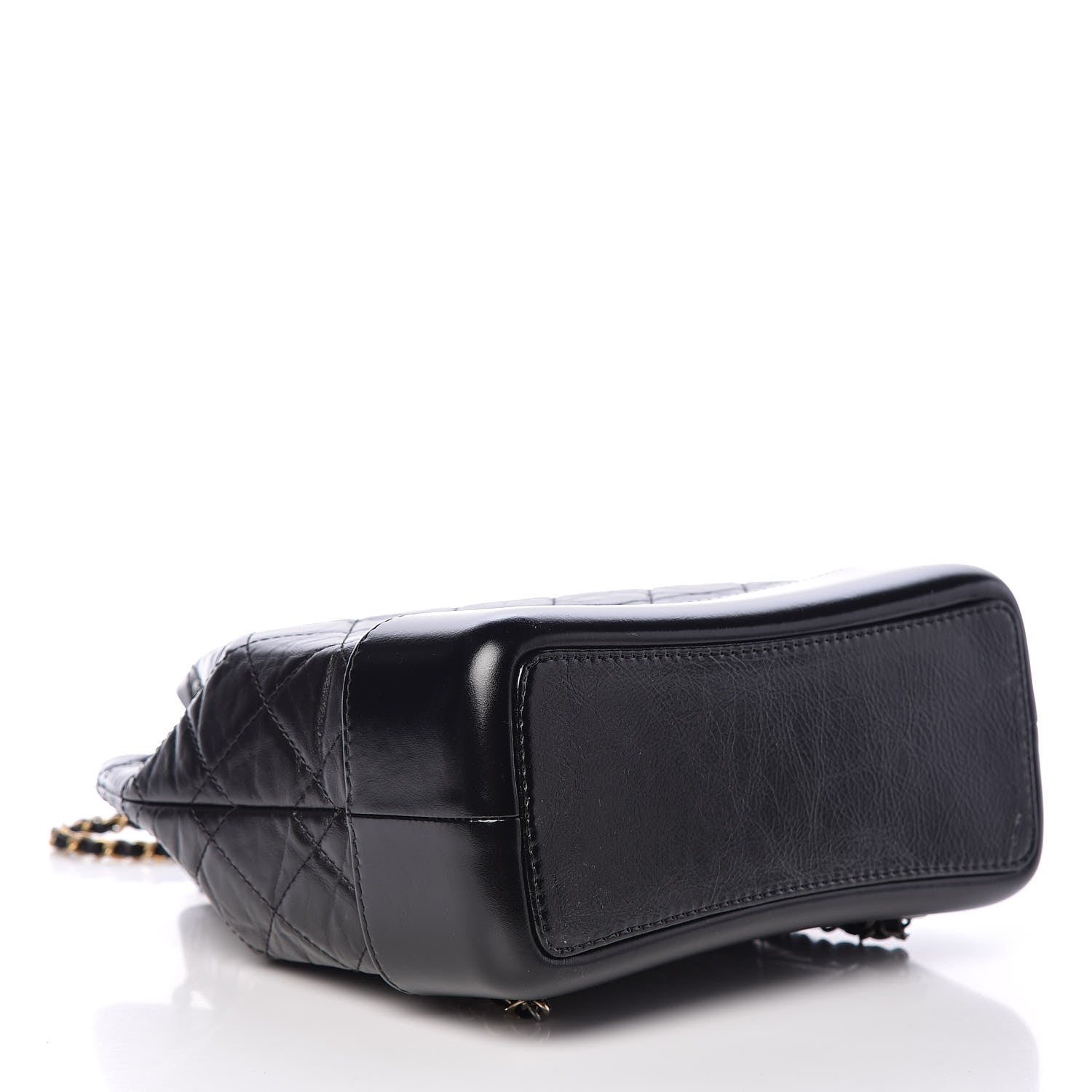 Chanel Aged Calfskin Quilted Small Gabrielle Backpack Black 4 of 10