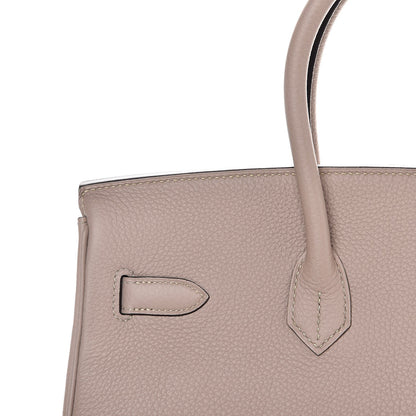 Hermes Togo Birkin 35 Gris Tourterelle 28 of 32