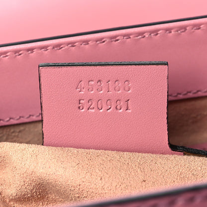 Gucci Guccissima Signature Small Padlock Top Handle Bag Rose Baby Candy 6 of 10