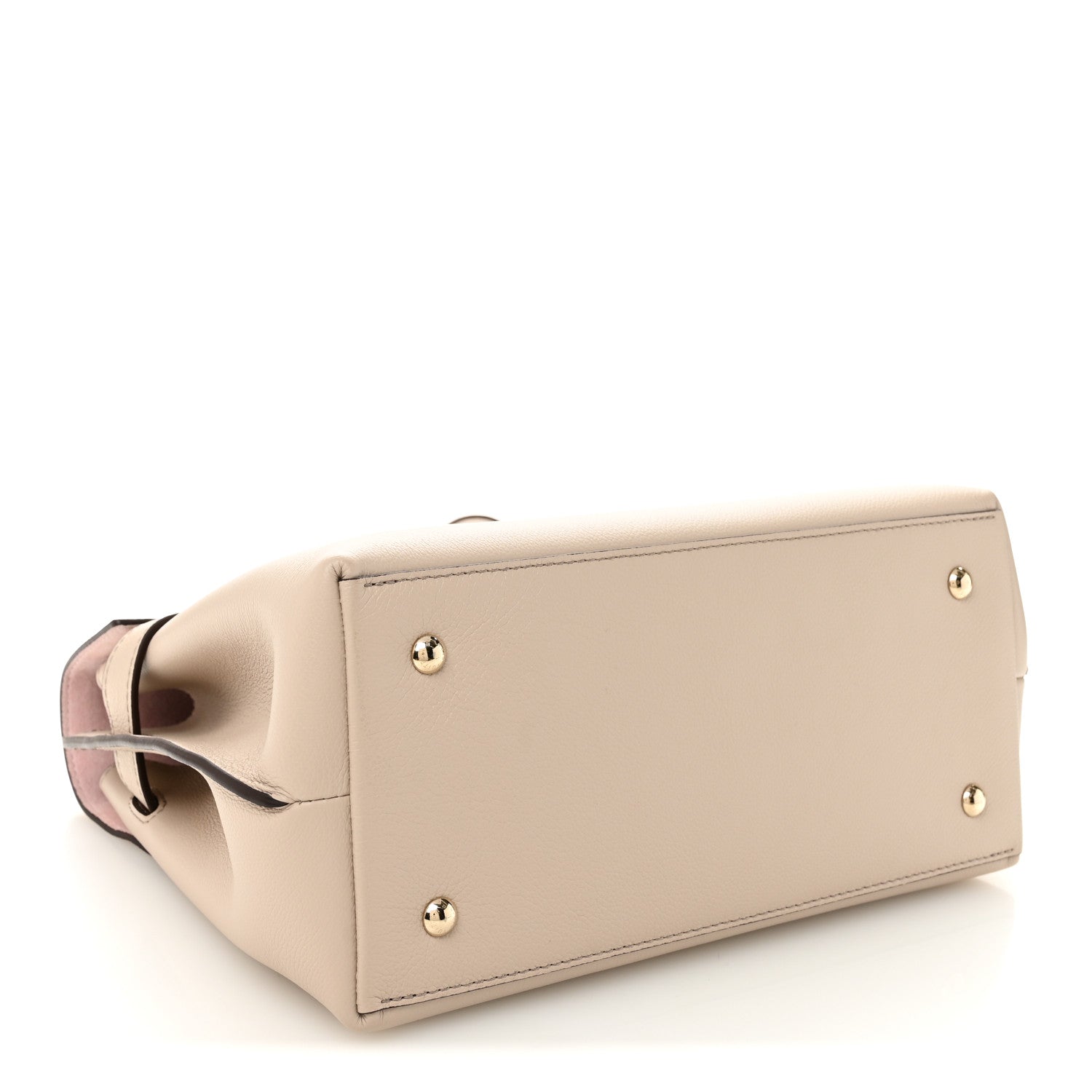 Louis Vuitton Soft Calfskin Lockme Ever MM Greige 4 of 10