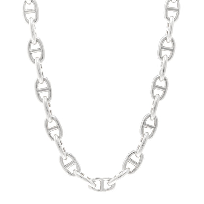 Hermes Sterling Silver Chaine D'Ancre Necklace PM 1 of 4