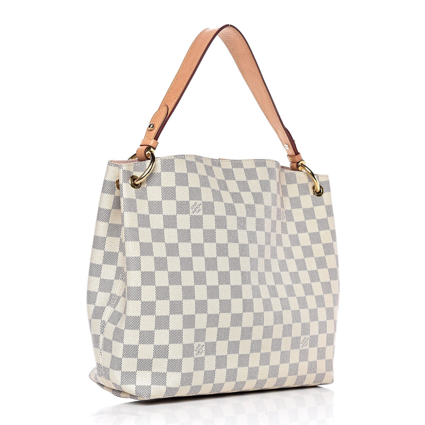 Damier Azur Graceful PM Rose Ballerine