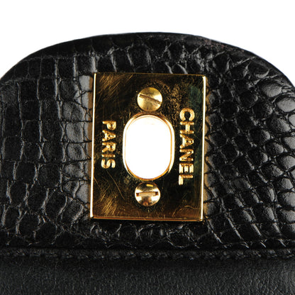 Chanel Alligator Medium Double Flap Black 9 of 13
