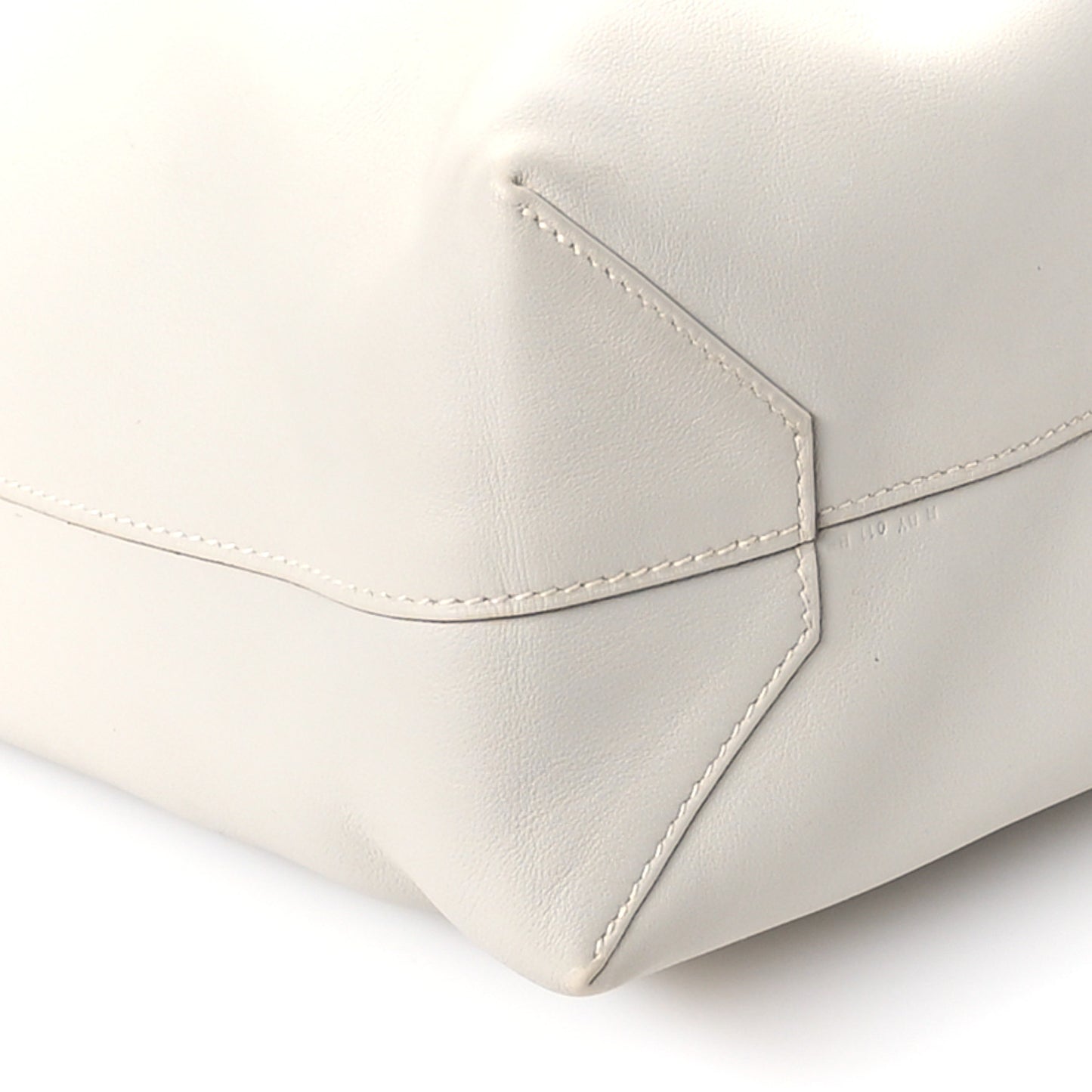 Veau Sikkim Taurillon Clemence Double Sens 36 Reversible Tote Bleu Pale Gris Perle