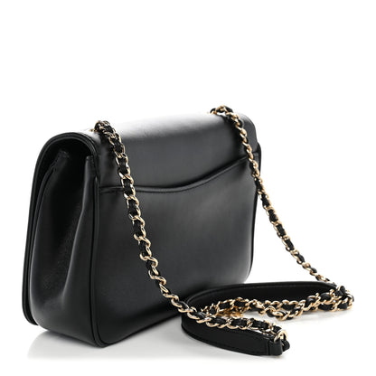 Chanel Lambskin CC Mania Flap Bag Black 3 of 11