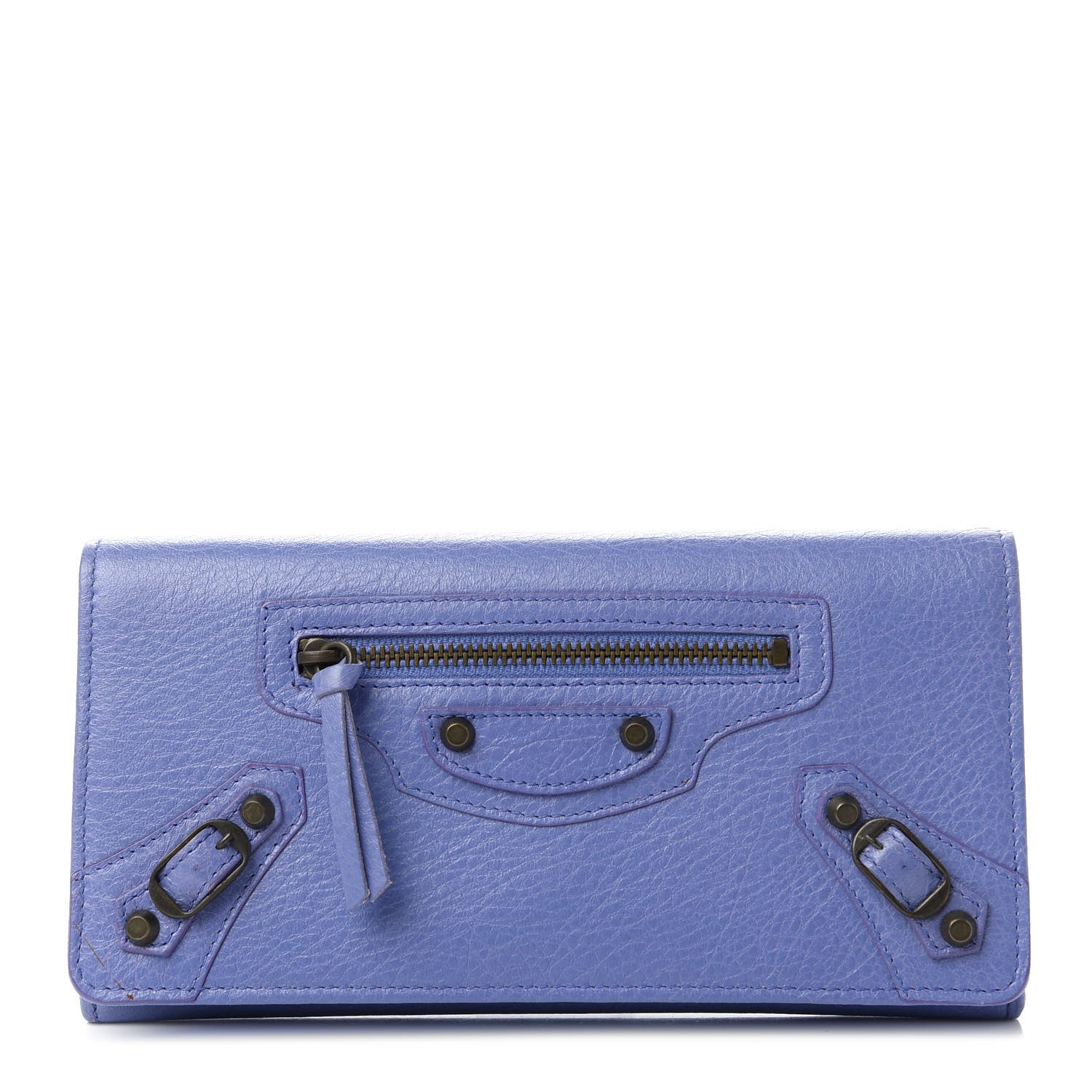 Balenciaga Agneau Classic Hardware Money Wallet Mauve 1 of 9