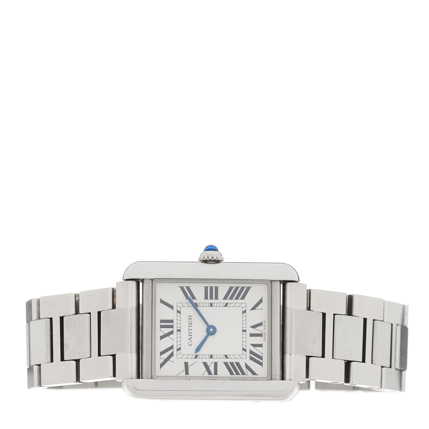 Stainless Steel 24mm Tank Solo Quartz Watch