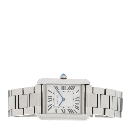 Cartier Stainless Steel 24mm Tank Solo Quartz Watch 2 of 4