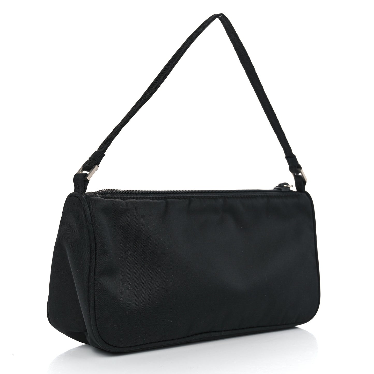 Tessuto Nylon Pochette Bag Black