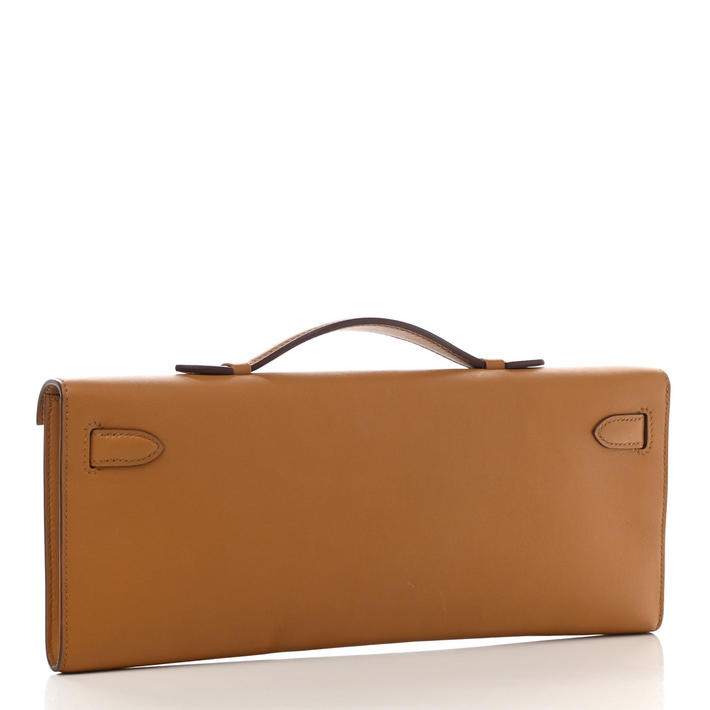 Swift Kelly Cut Clutch Pochette Sesame
