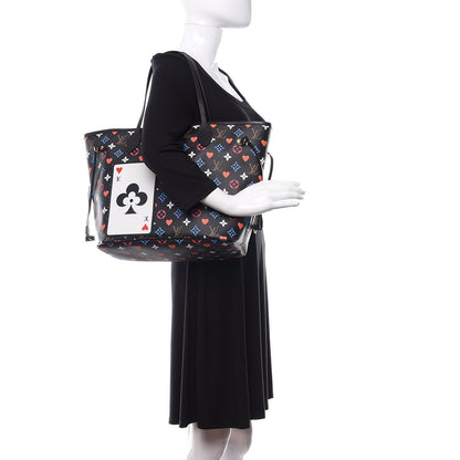 Louis Vuitton Game On Neverfull MM Black 2 of 10