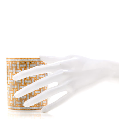 Hermes Porcelain Mosaique au 24 Mug Gold 2 of 6