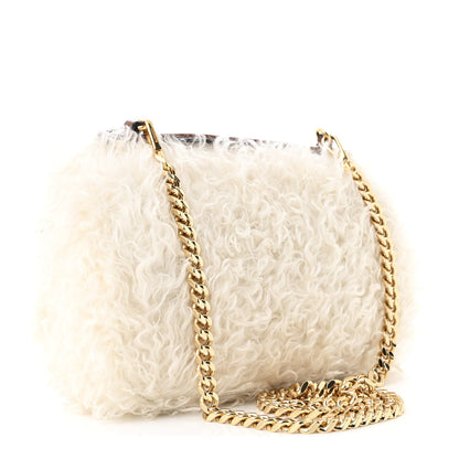 Burberry Mohair TB Lola Bag White 3 of 10