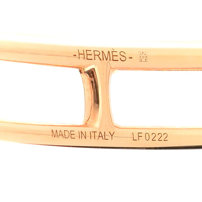 Hermes Silk Printed Astrologie Nouvelle Roulis Double Tour Bracelet T1 Lilas 4 of 4