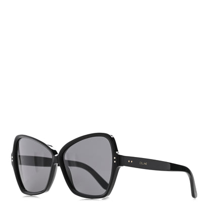 Celine Acetate Butterfly Sunglasses CL40064I Black 1 of 8