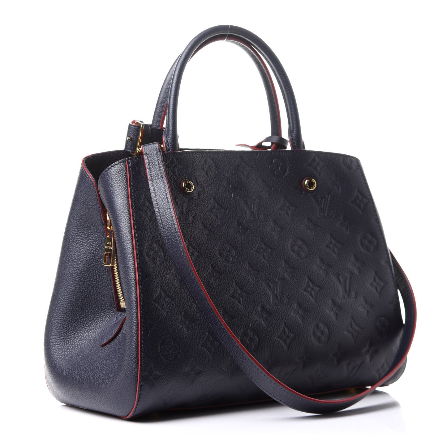 Empreinte Montaigne MM Marine Rouge