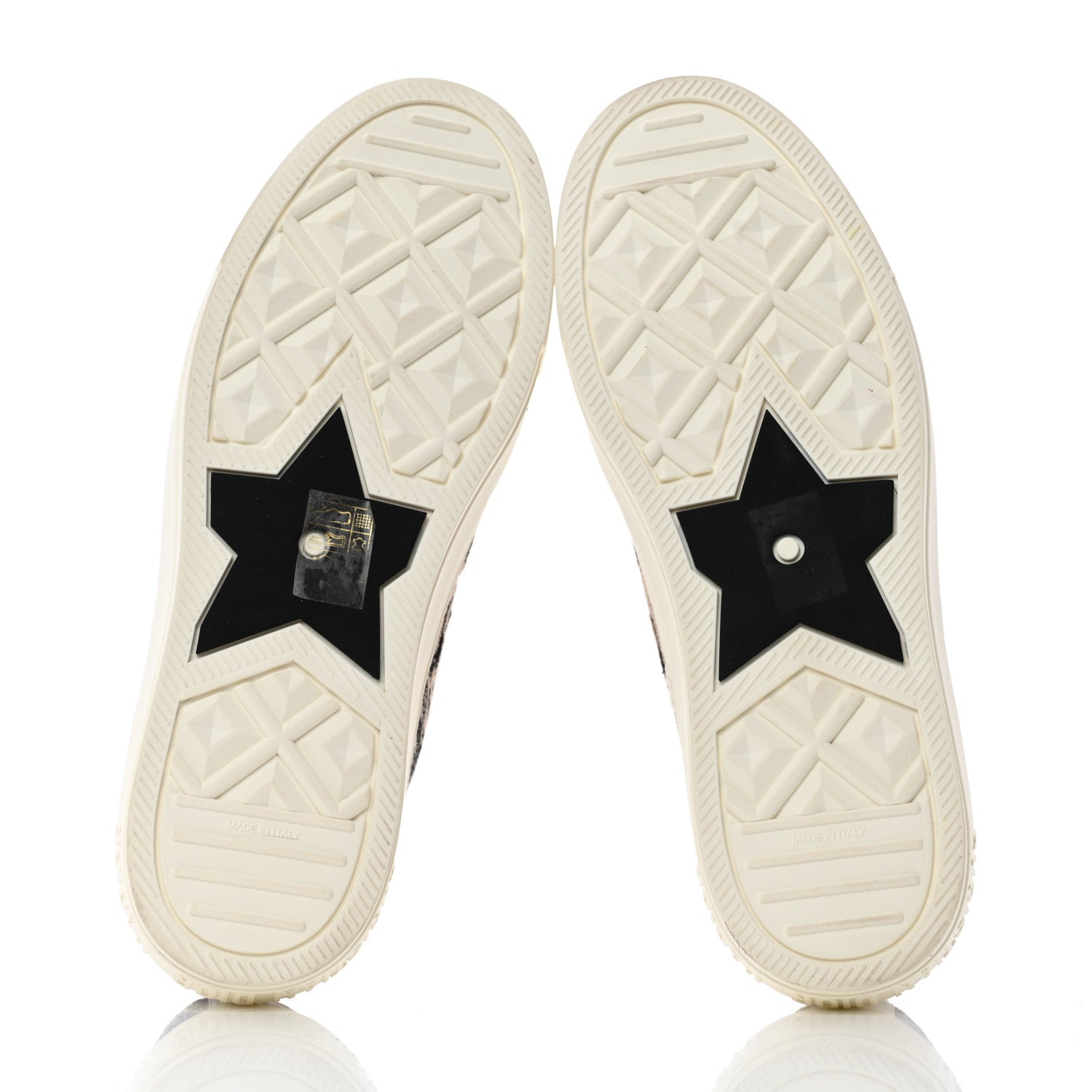 Christian Dior Canvas Toile De Jouy Embroidered Womens Walk'N'Dior Low Top Sneakers 40.5 Hazelnut Black 5 of 8
