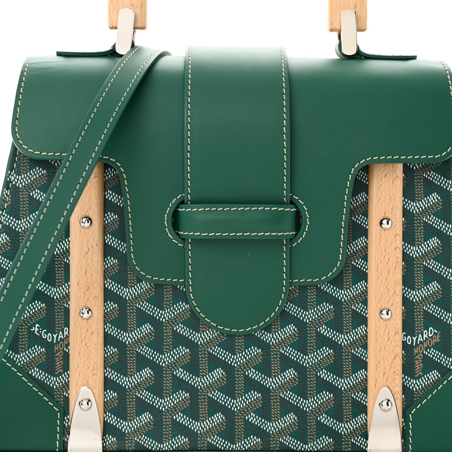 Goyard Goyardine Saigon PM Green 8 of 11