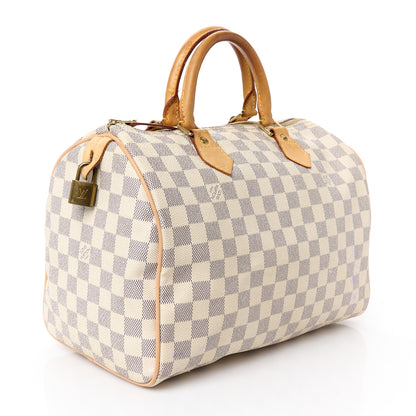 Louis Vuitton Damier Azur Speedy 30 2 of 16