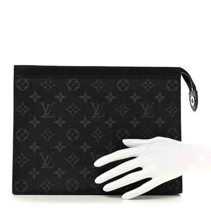 Louis Vuitton Monogram Eclipse Pochette Voyage MM 2 of 6