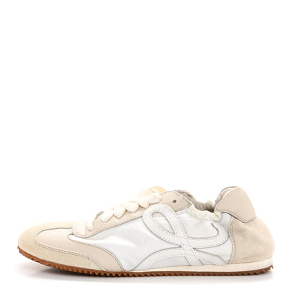 Loewe Calfskin Suede Ballet Runner Sneakers 36 White 1 of 12