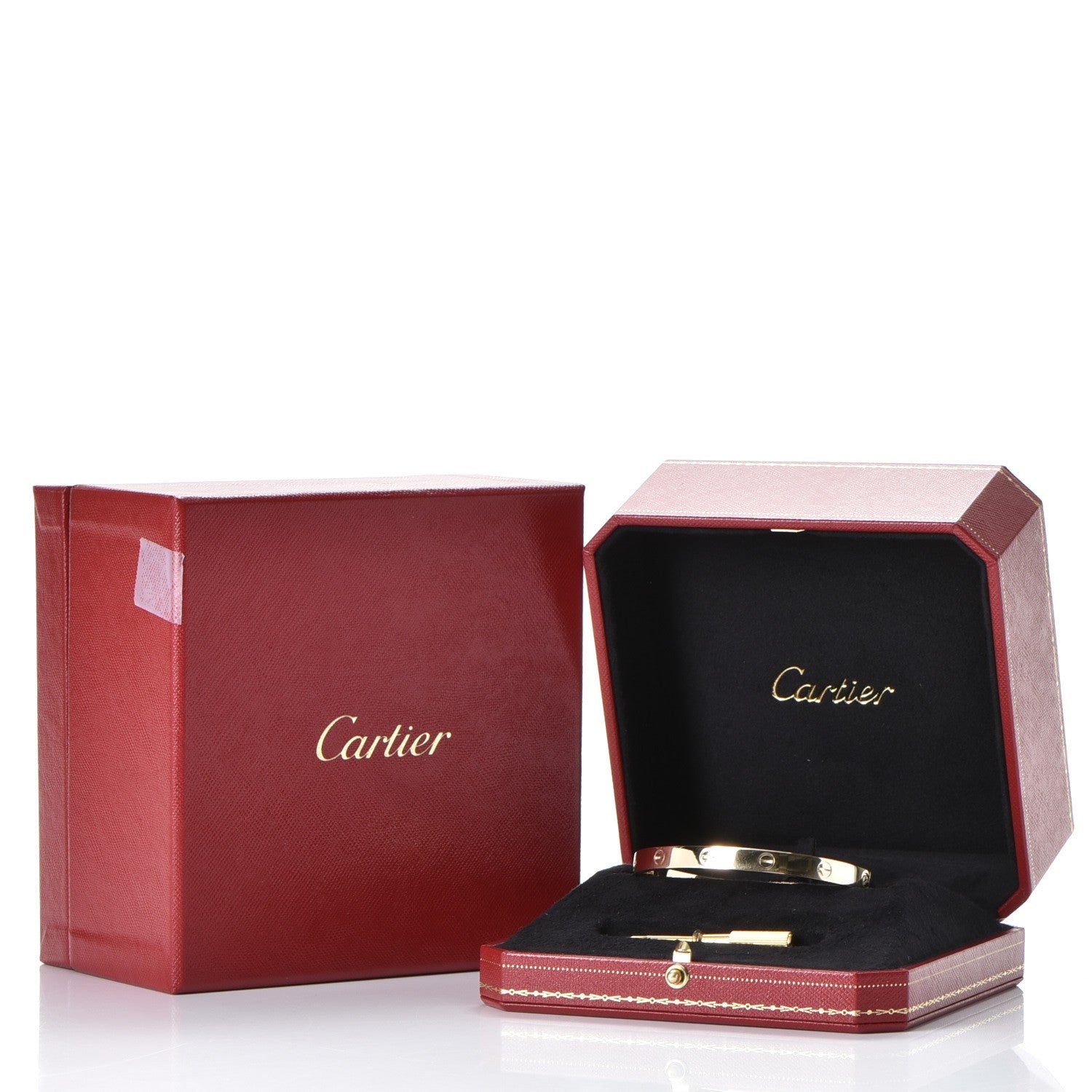 Cartier 18K Yellow Gold LOVE Bracelet 19 10 of 10