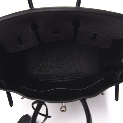 Hermes Togo Birkin 25 Black 5 of 11